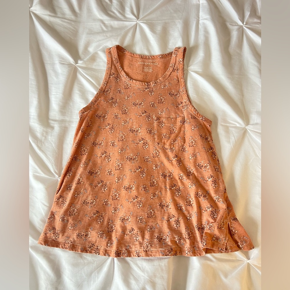 Womens American Eagle Floral Tank size XS